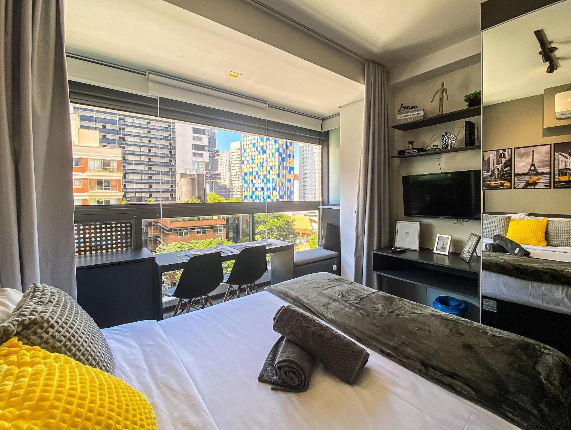 Elite Apartamento Moderno C/ Vista Para A Oscar Freire Apartamento